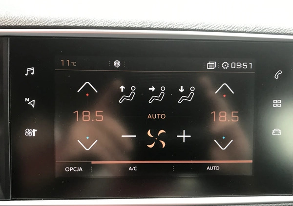 Peugeot 308 cena 54900 przebieg: 87211, rok produkcji 2020 z Zabrze małe 254